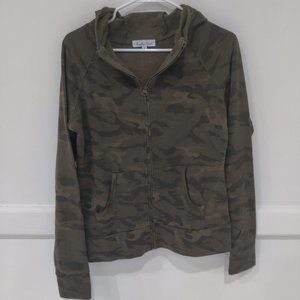 Brand New Another Love Women's Camo Full Zip Hoodie With Pockets Size S B171